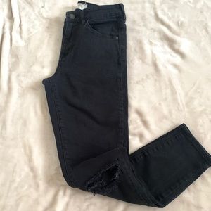 PacSun black ankle jeans